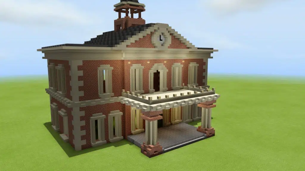 Nether Inspired Town Hall
