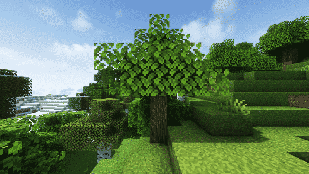 Oak Tree in Minecraft