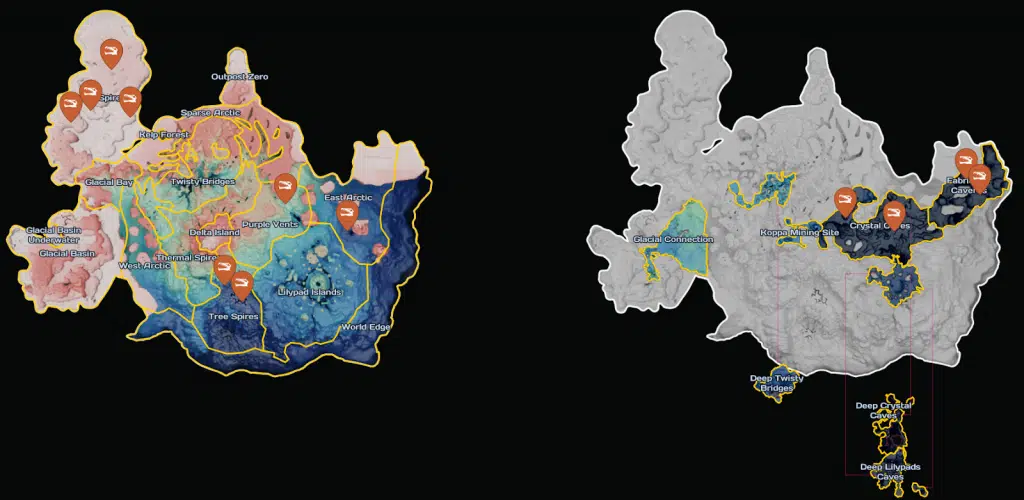 Subnautica: Below Zero Leviathan Map