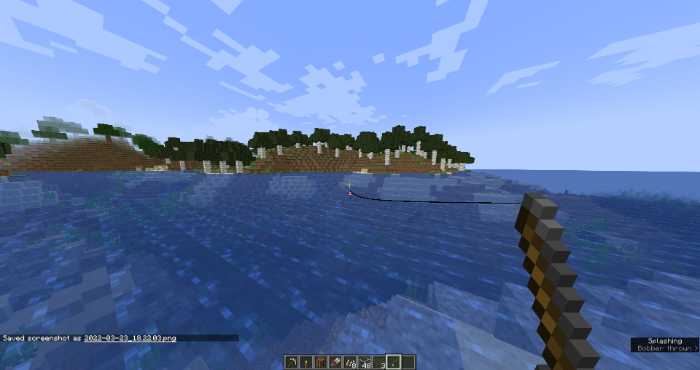 fishing in minecraft