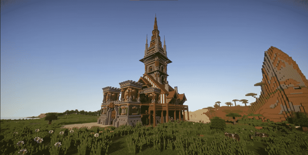 Massive Medieval Castle Minecraft