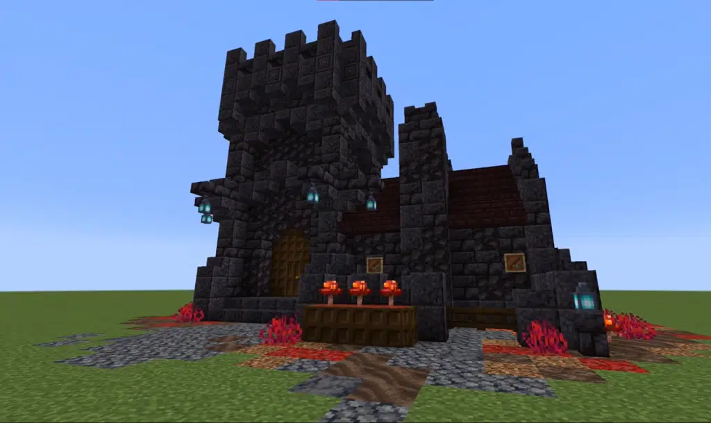  The Nether Castle Minecraft