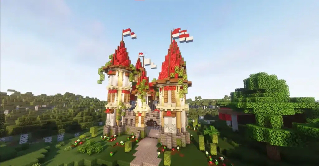 Medieval Mushroom Castle