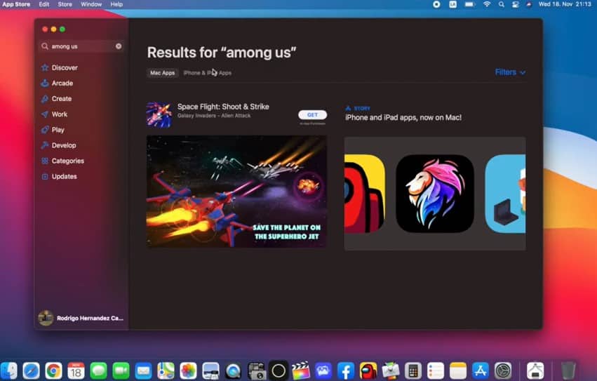 Among Us in App Store