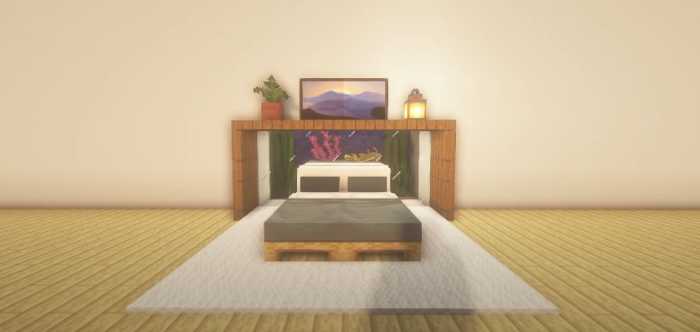 Bed With Aquarium