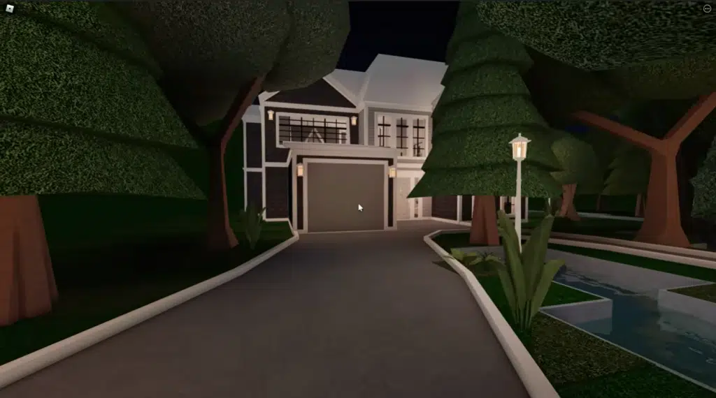 Bloxburg Two Story Modern Family Home Outside