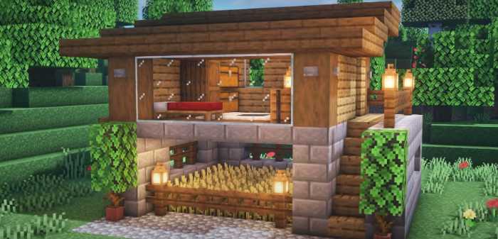 Compact Starter House minecraft