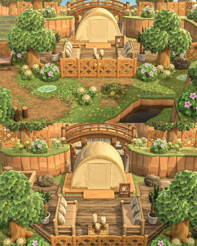 Corralled Campsite Animal Crossing