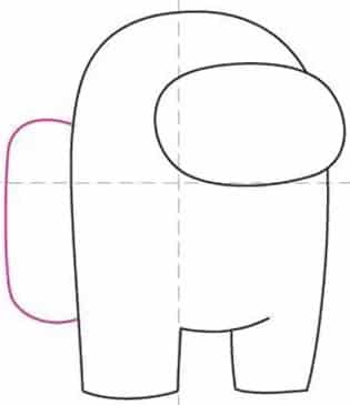 Draw the backpack