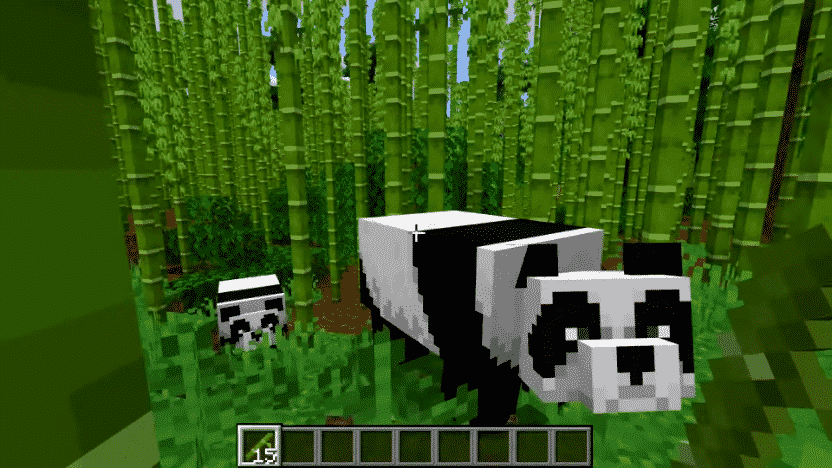 Find a Panda in Minecraft
