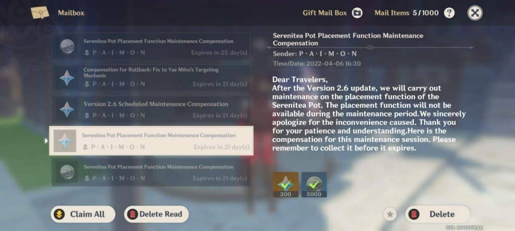 Gift Mail Box