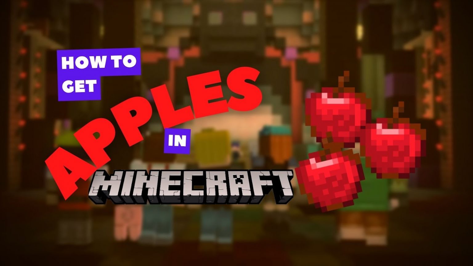 How to Get Apples in Minecraft How to Get Apples in Minecraft