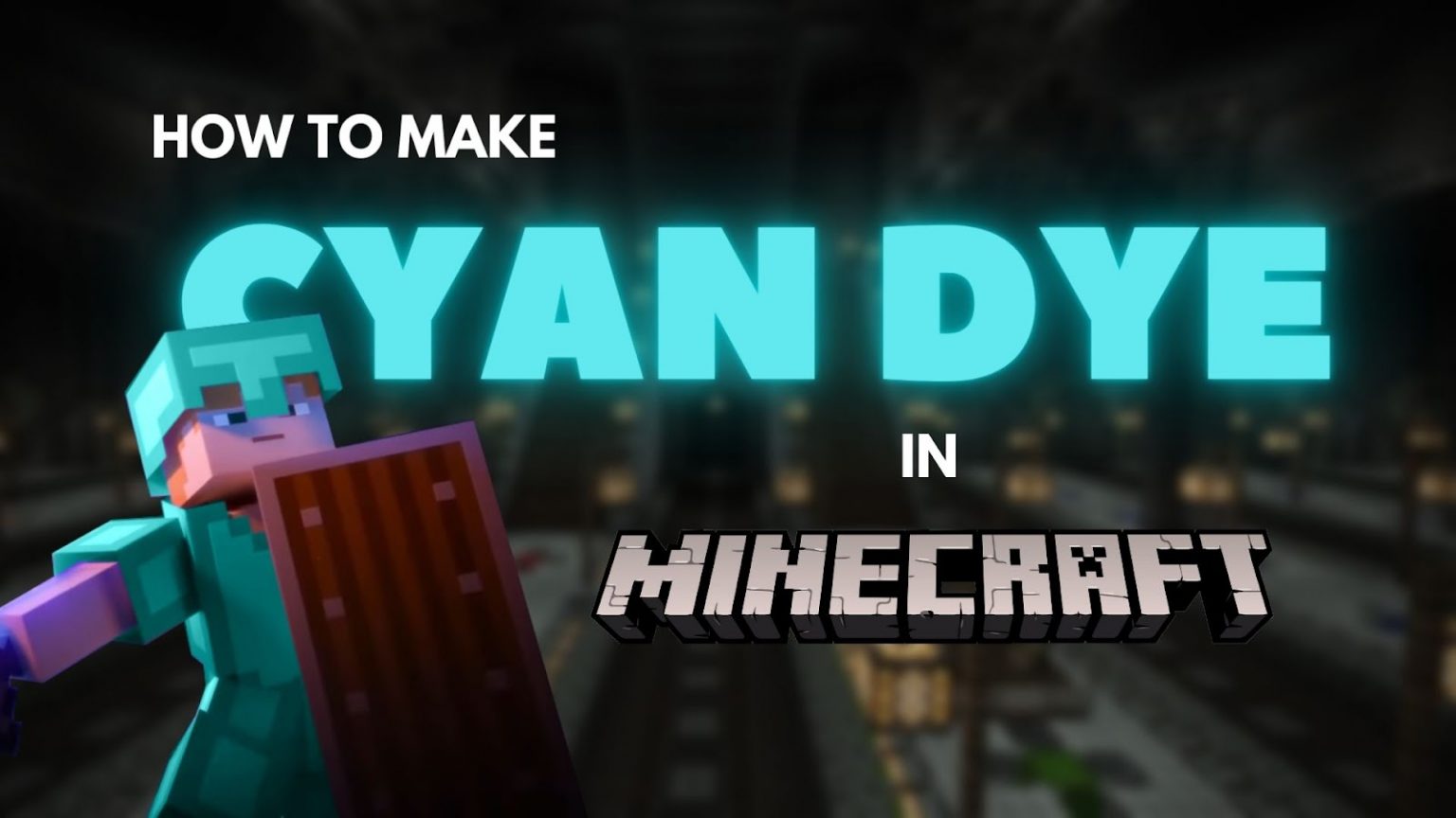 How to Make Cyan Dye in Minecraft How to Make Cyan Dye in Minecraft