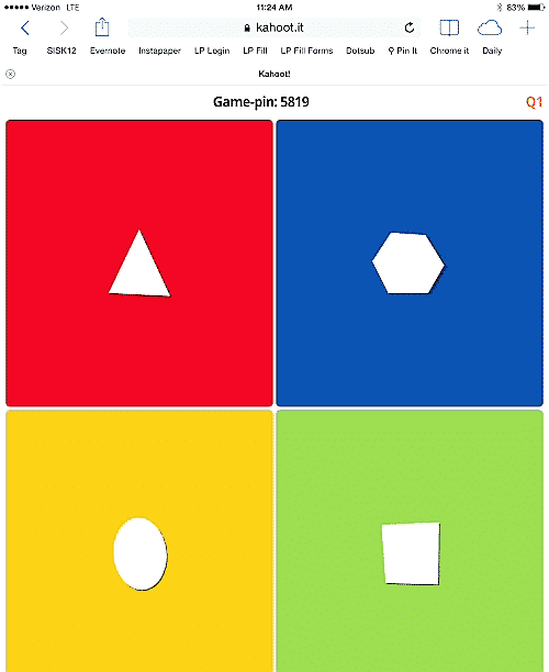 Kahoot Keys