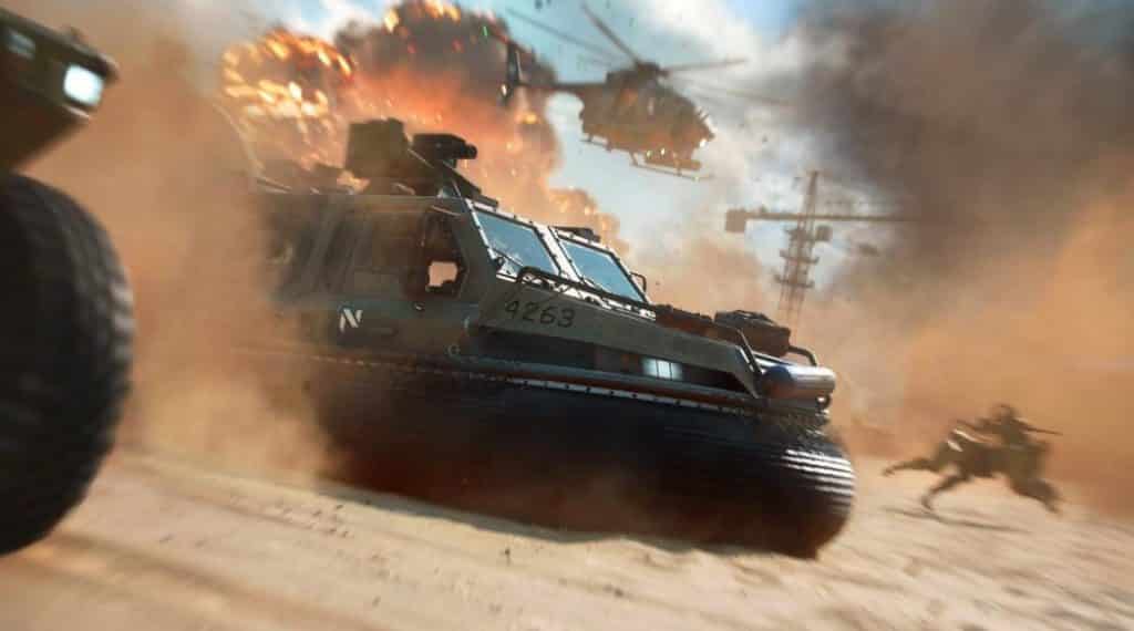 PS4 version of Battlefield 2042