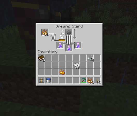 Place a piece of gunpowder