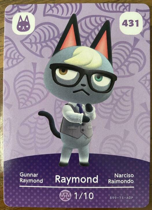 Raymond's Amiibo card