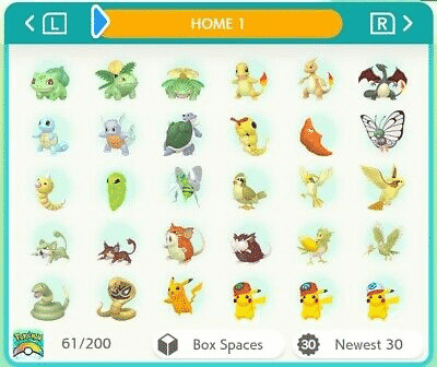Receive pokemon