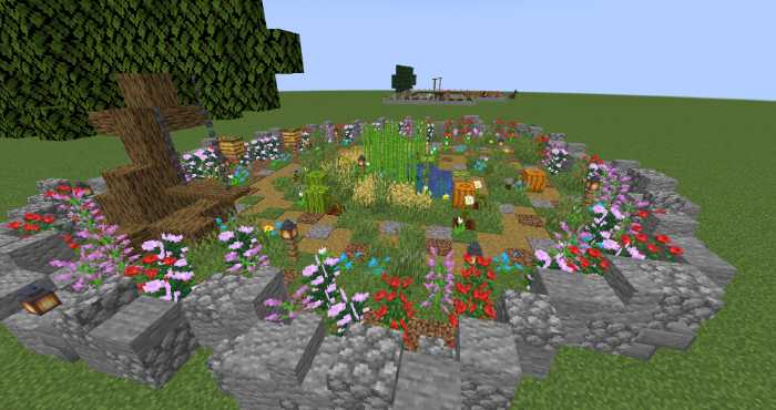 Rustic House Garden