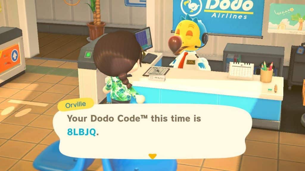 Search via Dodo Code Animal Crossing