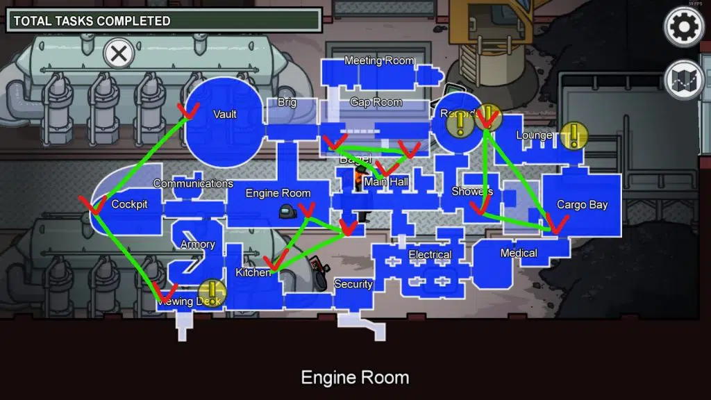among us airship map vent networks