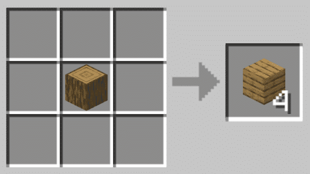 craft 4x Planks