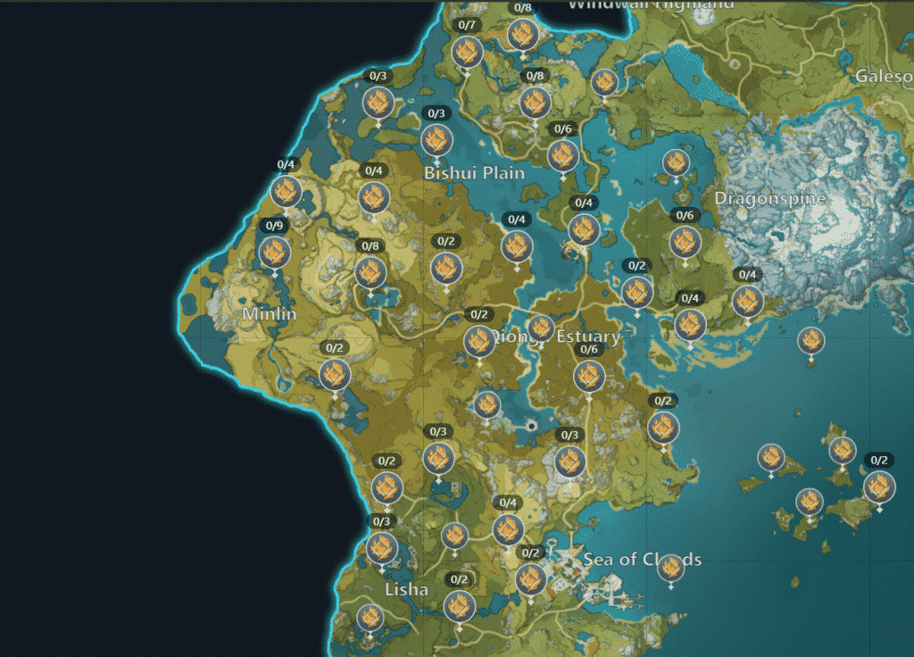 minlin geoculus locations
