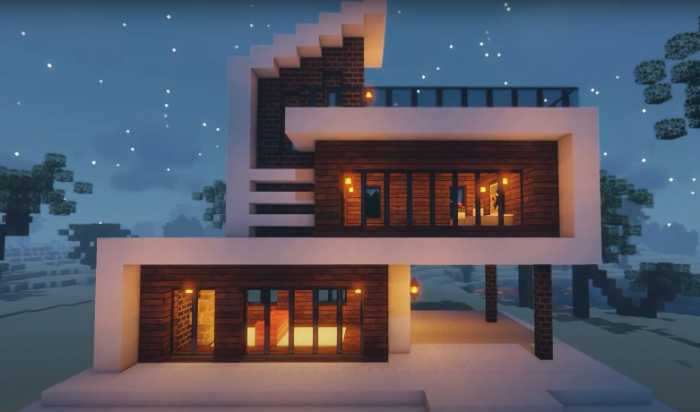 modern beach house ideas minecraft