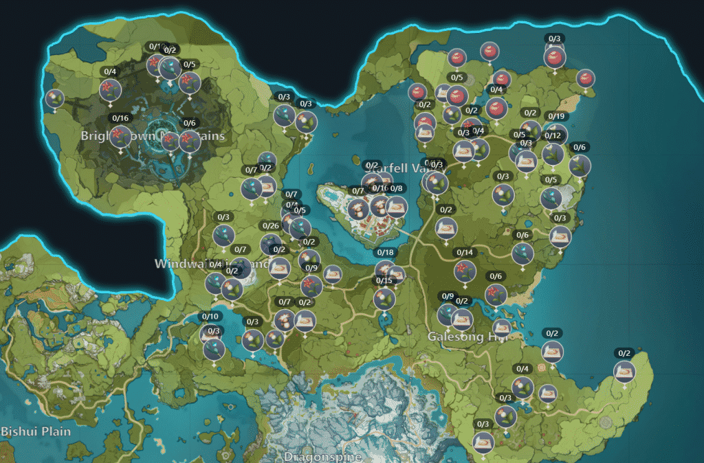 mondstadt map genshin
