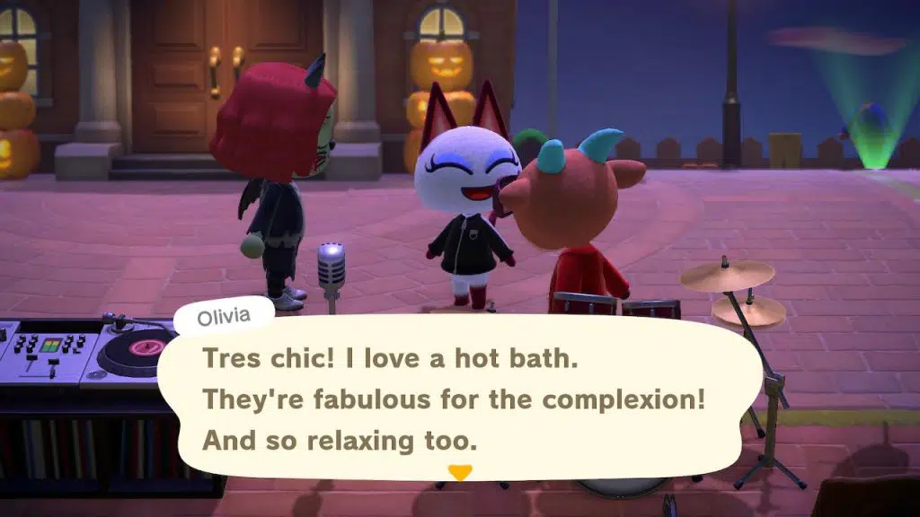 olivia singing animal crossing new horizons