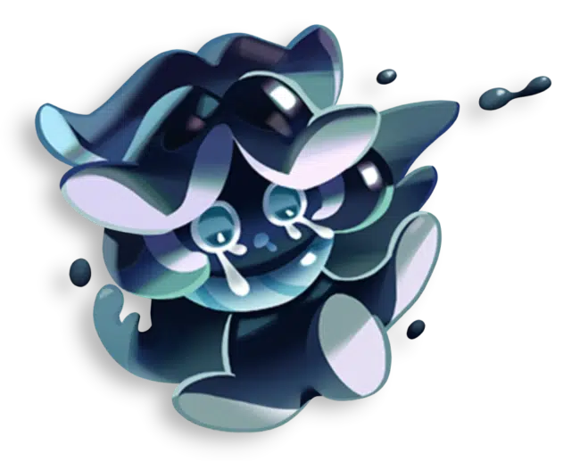 Squid Ink Cookie In Cookie Run