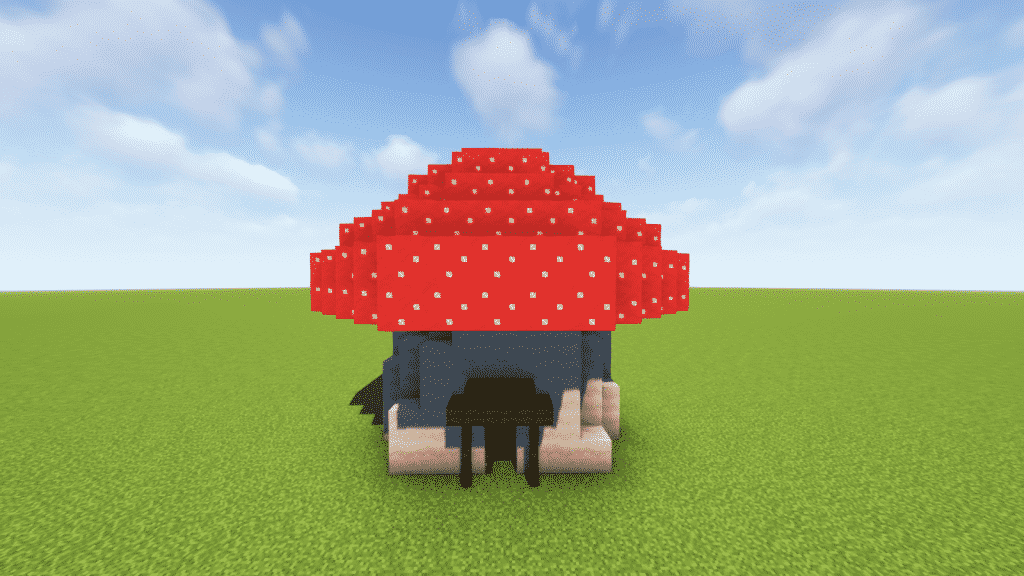 How to Build Cottagecore Mushroom House in Minecraft