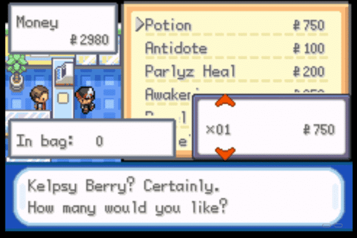 Items Cheat pokemon