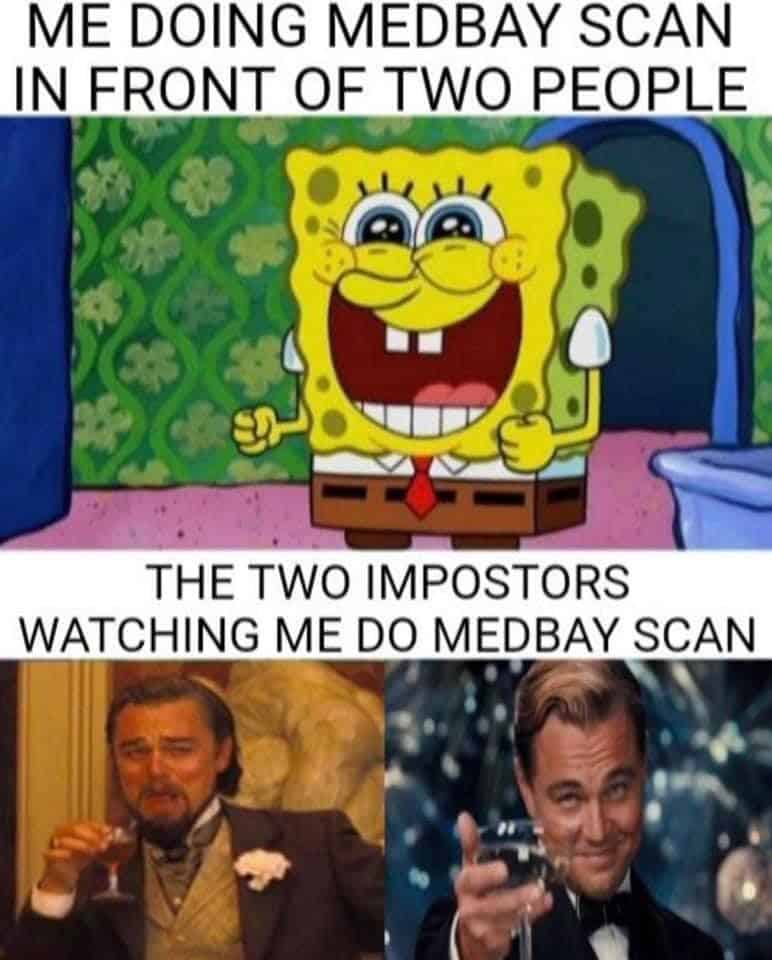 among us i scanned memes