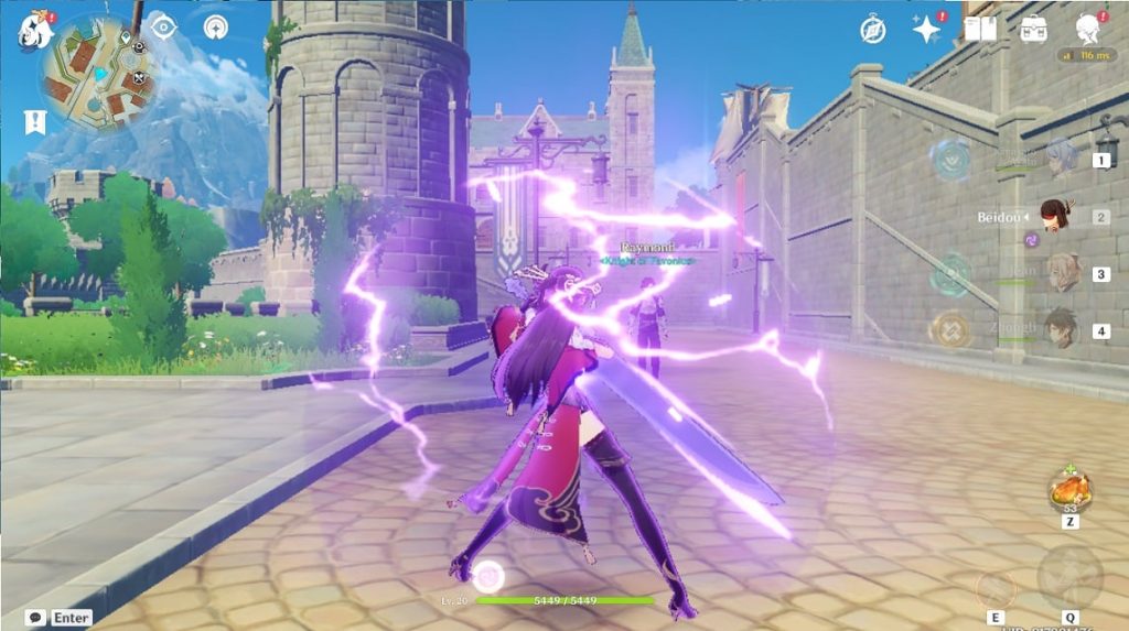 beidou genshin impact tidecaller