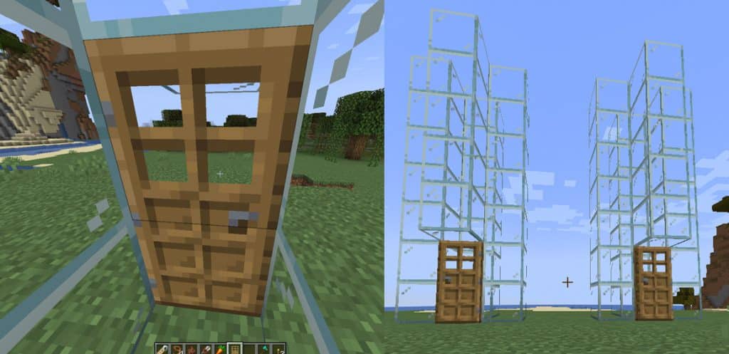 elevator doors minecraft