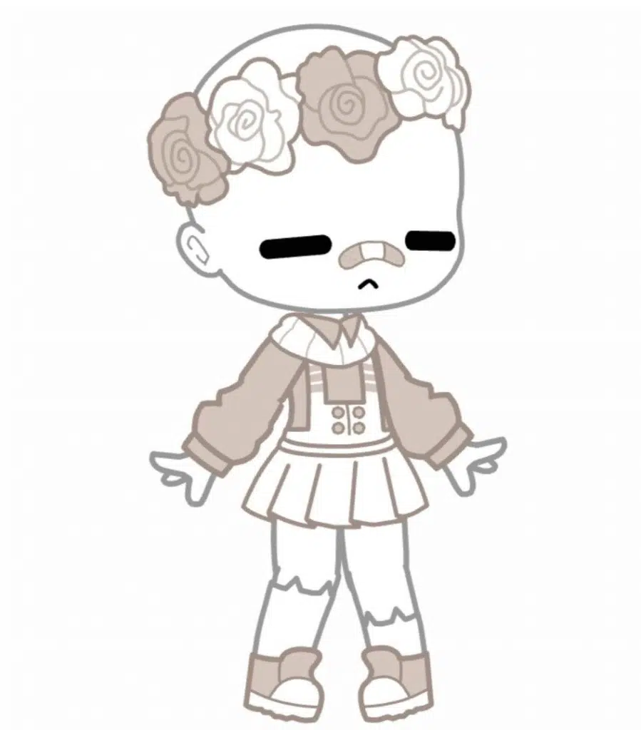 gacha club softie outfits