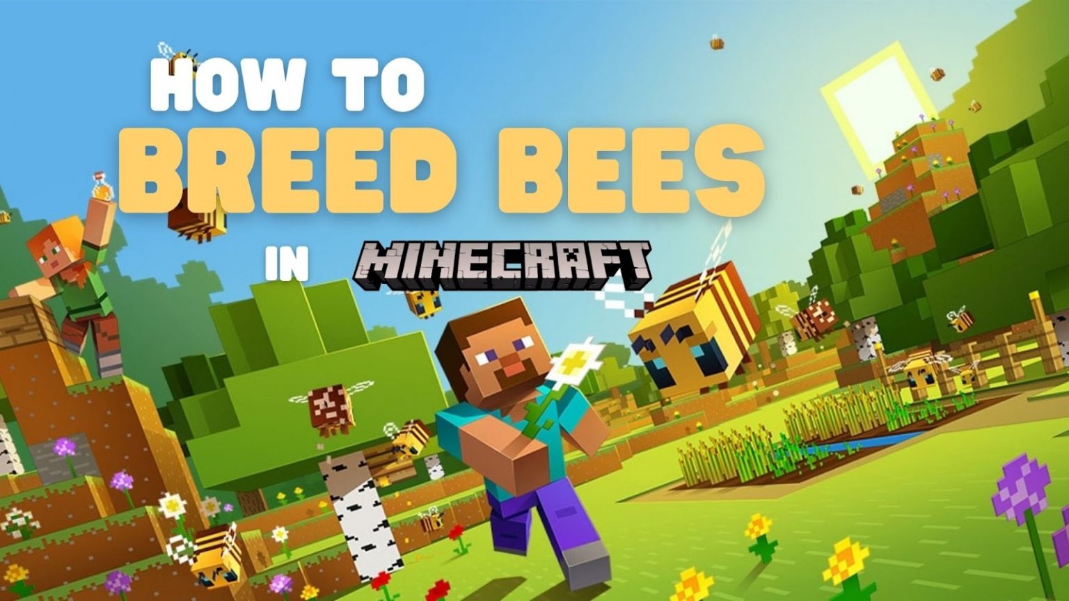 How to Breed Bees in Minecraft how to breed bees in minecraft