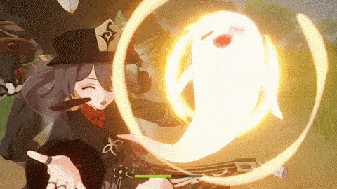 hu tao elemental burst spirit soother