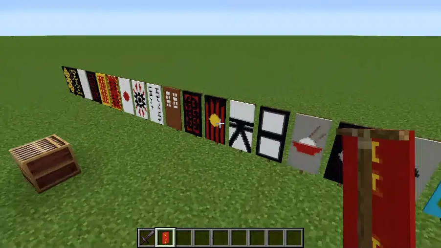 japan-style family banners minecraft