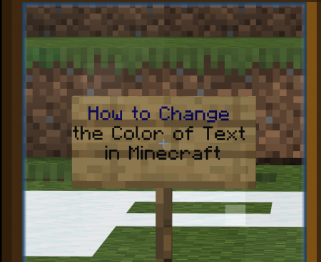 minecraft color codes