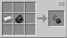 minecraft crafting flint and steel