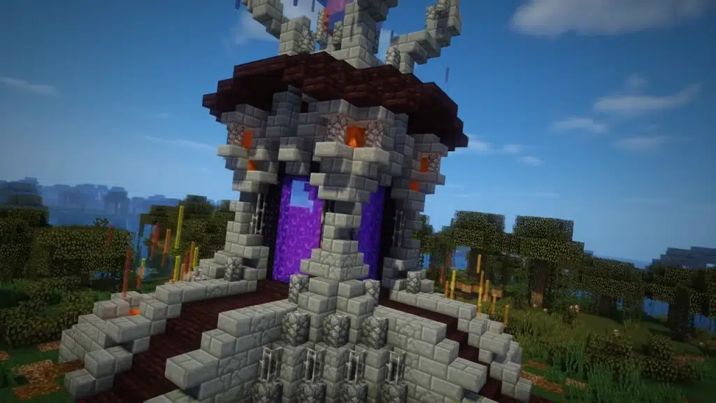 nether portal designs