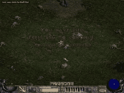 no equipment loss on death mod d2se