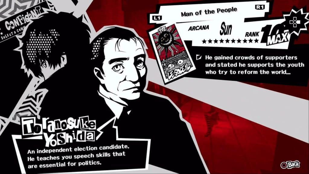 persona 5 royal confidant sun