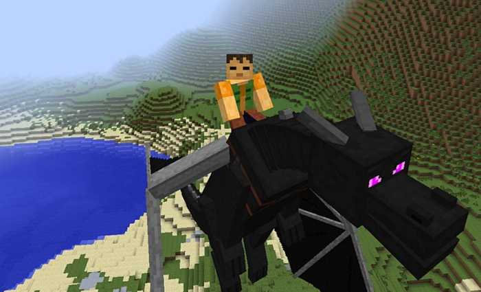 riding dragon minecraft mod