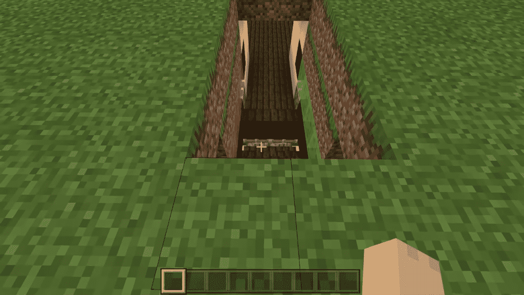 underground treasure vault minecraft