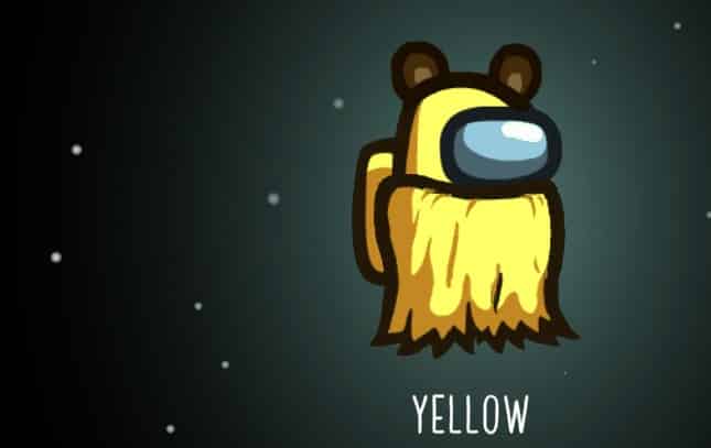 yellow pooh among us