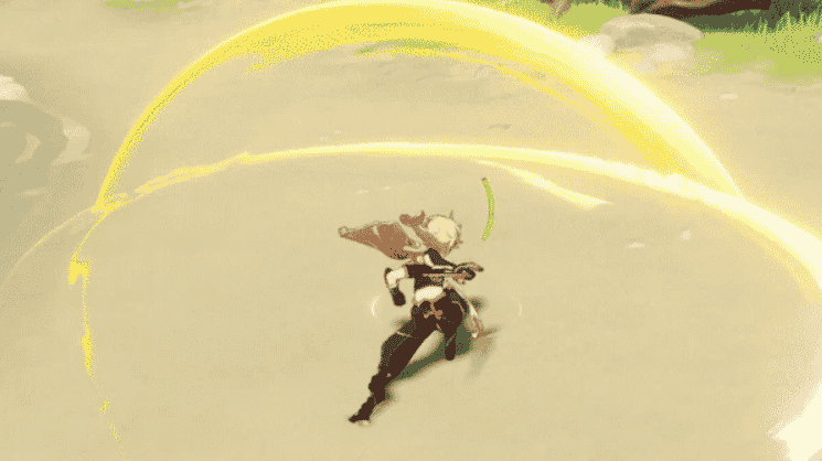 aether genshin impact charged attacks