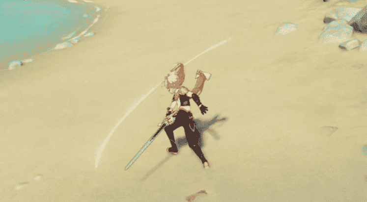 aether genshin impact normal attack